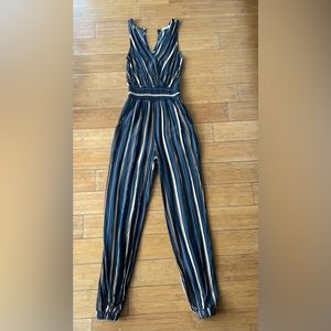 Striped Jumpsuit